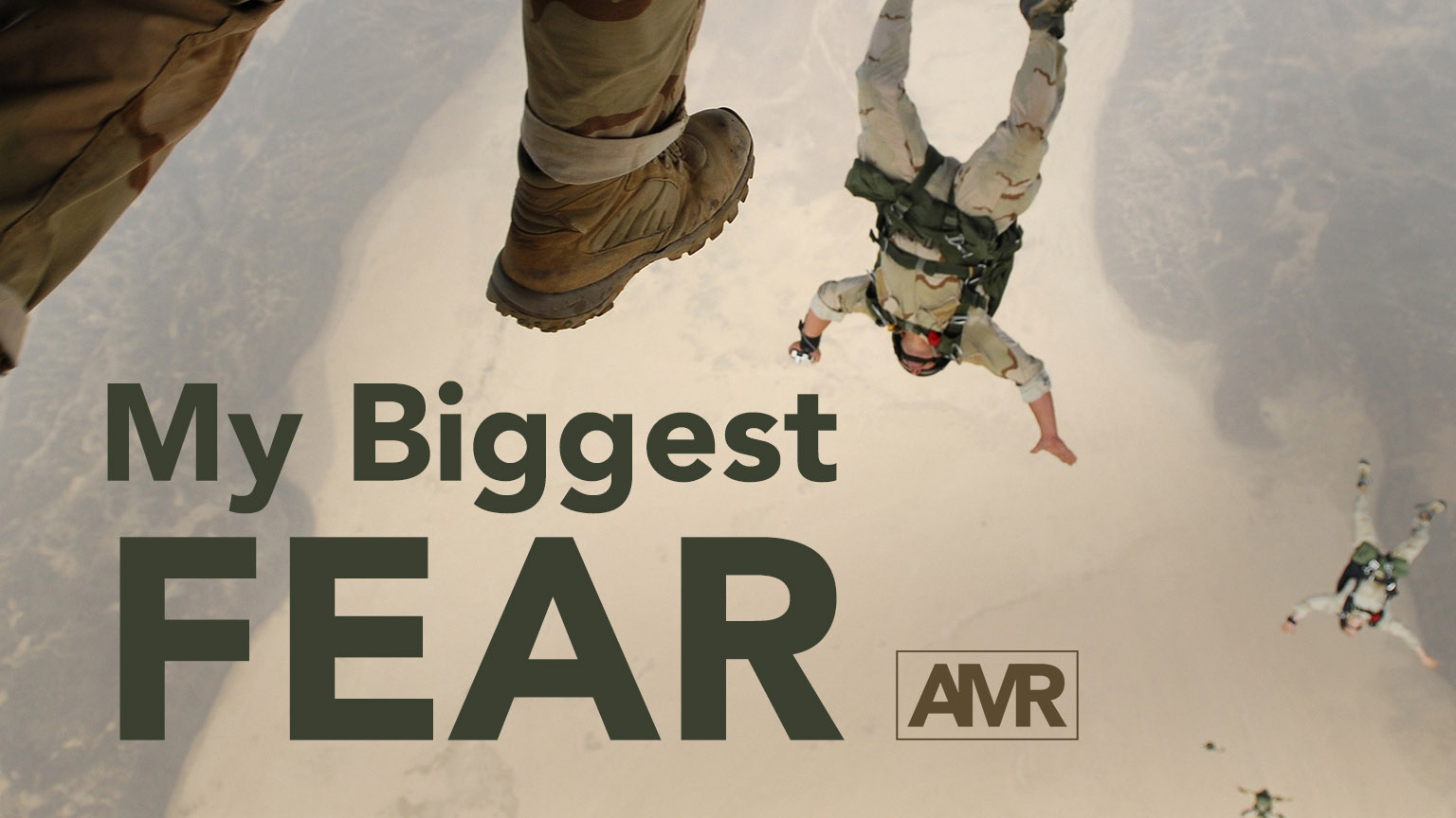 My Biggest Fear - military paratroopers jumping out of plane
